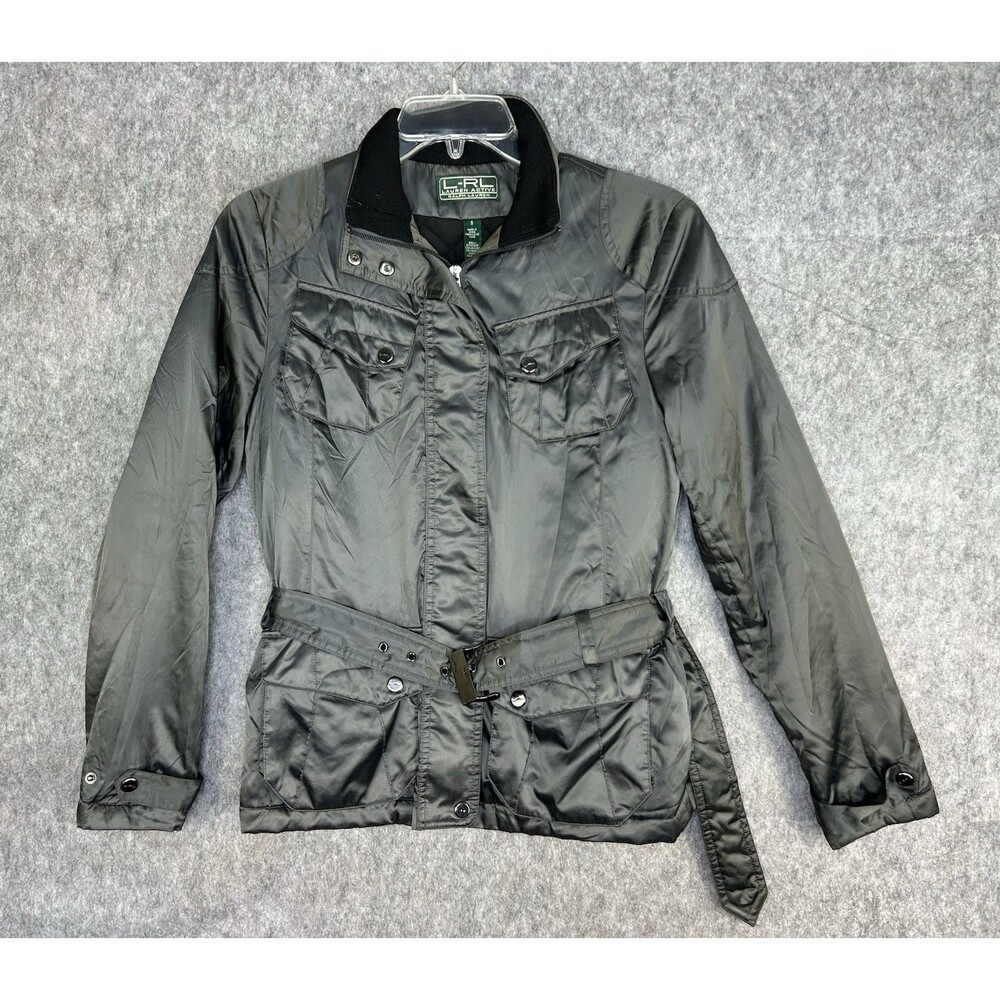 Lauren Active Ralph Lauren Jacket Women S Black Full Zip With Buttons